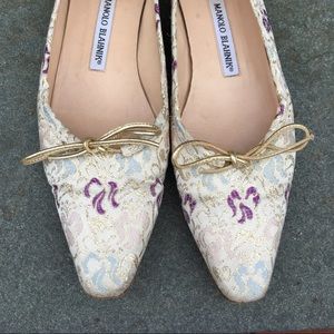 Authentic Manolo Blahnik Flats
